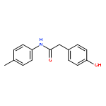 Benzeneacetamide, 4-hydroxy-N-(4-methylphenyl)-