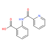 Benzoic acid, 2-[(2-pyridinylcarbonyl)amino]-