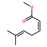 2,5-Heptadienoic acid, 6-methyl-, methyl ester, (Z)-