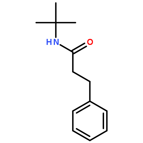 Benzenepropanamide, N-(1,1-dimethylethyl)-