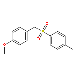 Benzene, 1-methoxy-4-[[(4-methylphenyl)sulfonyl]methyl]-