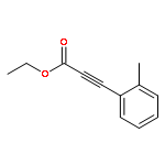 ethyl 3-(2-methylphenyl)prop-2-ynoate