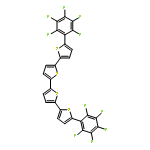 2,2':5',2'':5'',2'''-Quaterthiophene, 5,5'''-bis(pentafluorophenyl)-