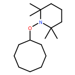 PIPERIDINE, 1-(CYCLOOCTYLOXY)-2,2,6,6-TETRAMETHYL-