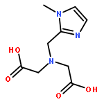 Glycine, N-(carboxymethyl)-N-[(1-methyl-1H-imidazol-2-yl)methyl]-