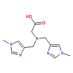 Glycine, N,N-bis[(1-methyl-1H-imidazol-4-yl)methyl]-