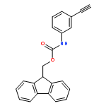 Carbamic acid, (3-ethynylphenyl)-, 9H-fluoren-9-ylmethyl ester