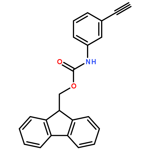 Carbamic acid, (3-ethynylphenyl)-, 9H-fluoren-9-ylmethyl ester