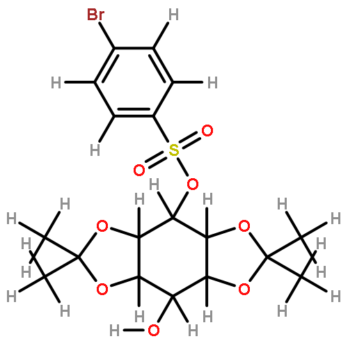 1,2:4,5-Di-O-isopropylidene,3-brosyl-Muco-Inositol