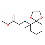 1,4-DIOXASPIRO[4.5]DECANE-6-PROPANOIC ACID, 6-METHYL-, METHYL ESTER