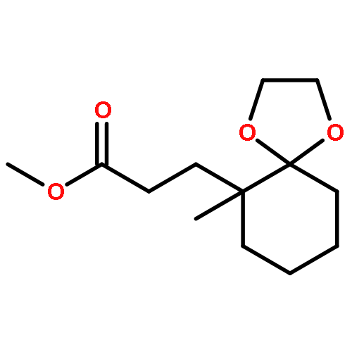 1,4-DIOXASPIRO[4.5]DECANE-6-PROPANOIC ACID, 6-METHYL-, METHYL ESTER