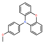 10H-Phenoxazine, 10-(4-methoxyphenyl)-