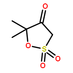 1,2-OXATHIOLAN-4-ONE, 5,5-DIMETHYL-, 2,2-DIOXIDE