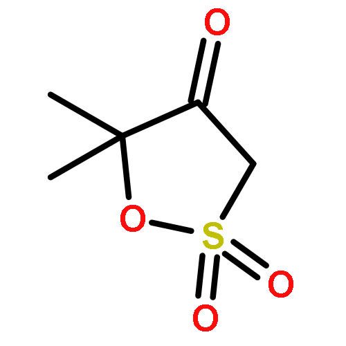 1,2-OXATHIOLAN-4-ONE, 5,5-DIMETHYL-, 2,2-DIOXIDE