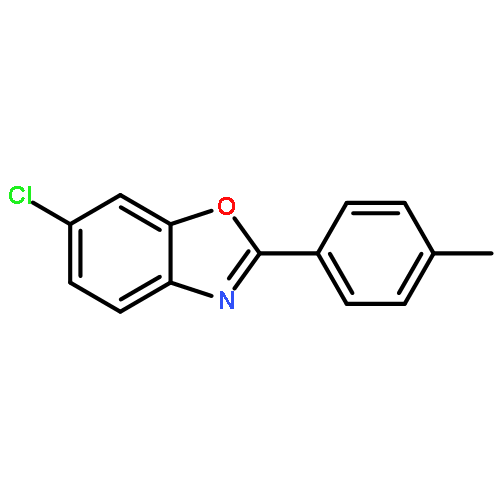 Benzoxazole, 6-chloro-2-(4-methylphenyl)-