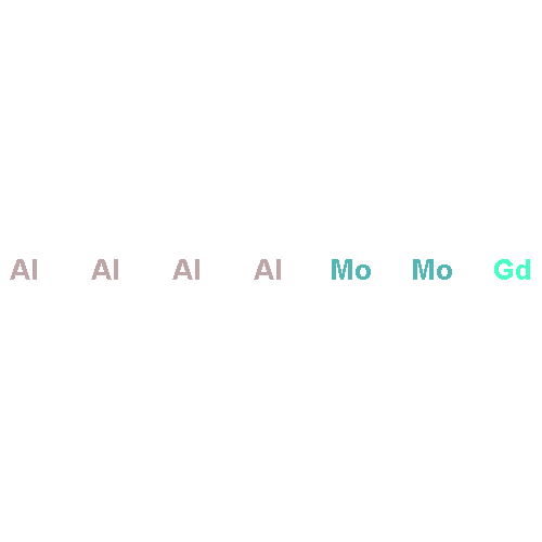 ALUMINUM, COMPD. WITH GADOLINIUM AND MOLYBDENUM (4:1:2)