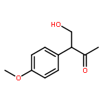 2-Butanone, 4-hydroxy-3-(4-methoxyphenyl)-