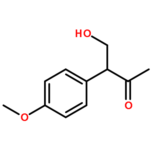 2-Butanone, 4-hydroxy-3-(4-methoxyphenyl)-