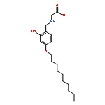 GLYCINE, N-[[4-(DECYLOXY)-2-HYDROXYPHENYL]METHYL]-