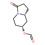 3(2H)-Indolizinone, 7-(formyloxy)hexahydro-, trans-