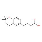 2H-1-Benzopyran-6-butanoicacid, 3,4-dihydro-2,2-dimethyl-