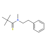 PROPANETHIOAMIDE, N,2,2-TRIMETHYL-N-(2-PHENYLETHYL)-