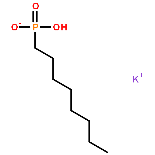 Phosphonic acid,octyl-, monopotassium salt (9CI)