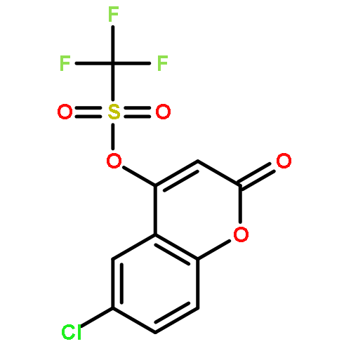 Methanesulfonic acid, trifluoro-, 6-chloro-2-oxo-2H-1-benzopyran-4-ylester