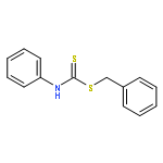 Carbamodithioic acid, phenyl-, phenylmethyl ester