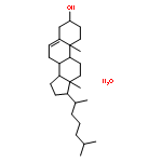 cholest-5-en-3-ol, (3beta)-, hydrate (1:1)