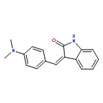 Su 4312;3-[[4-(dimethylamino)phenyl]methylene]-1,3-dihydro-2h-indol-2-one