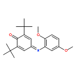 2,6-di-tert-butyl-4-[(2,5-dimethoxyphenyl)imino]cyclohexa-2,5-dien-1-one