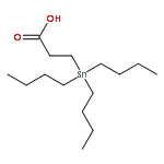 Propanoic acid, 3-(tributylstannyl)-