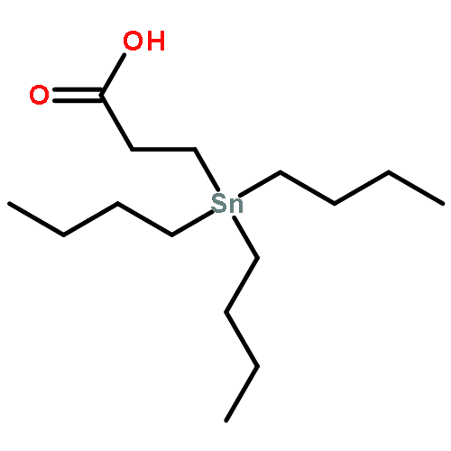 Propanoic acid, 3-(tributylstannyl)-