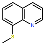 Quinoline, 8-(methylthio)-