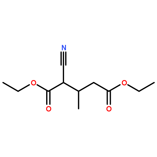 Pentanedioic acid,2-cyano-3-methyl-, 1,5-diethyl ester