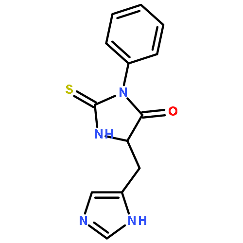 5-(1h-imidazol-5-ylmethyl)-3-phenyl-2-sulfanylideneimidazolidin-4-one