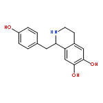 1-(4-hydroxybenzyl)-1,2,3,4-tetrahydroisoquinoline-6,7-diol