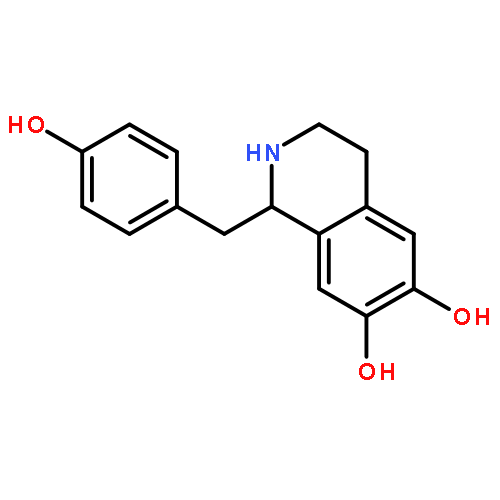 1-(4-hydroxybenzyl)-1,2,3,4-tetrahydroisoquinoline-6,7-diol