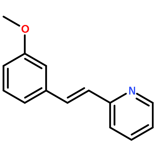 2-[(E)-2-(3-methoxyphenyl)ethenyl]pyridine