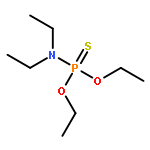 O,O-diethyl diethylphosphoramidothioate