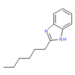 1H-Benzimidazole, 2-hexyl-