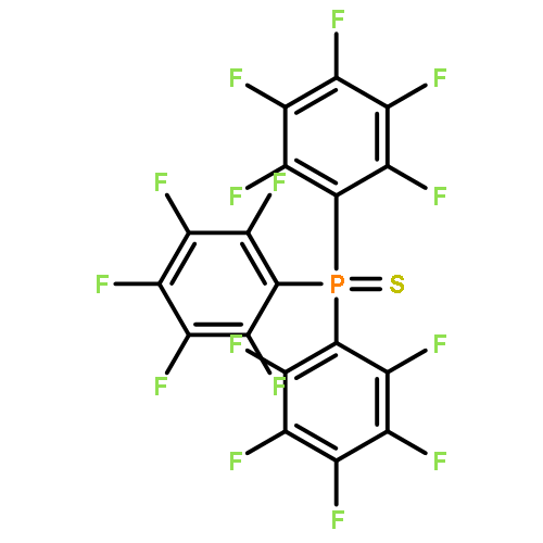 PHOSPHINE SULFIDE, TRIS(PENTAFLUOROPHENYL)-