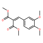 Propanedioic acid, [(3,4-dimethoxyphenyl)methylene]-, dimethyl ester