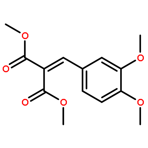 Propanedioic acid, [(3,4-dimethoxyphenyl)methylene]-, dimethyl ester