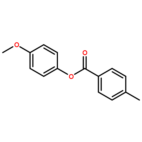 Benzoic acid, 4-methyl-, 4-methoxyphenyl ester