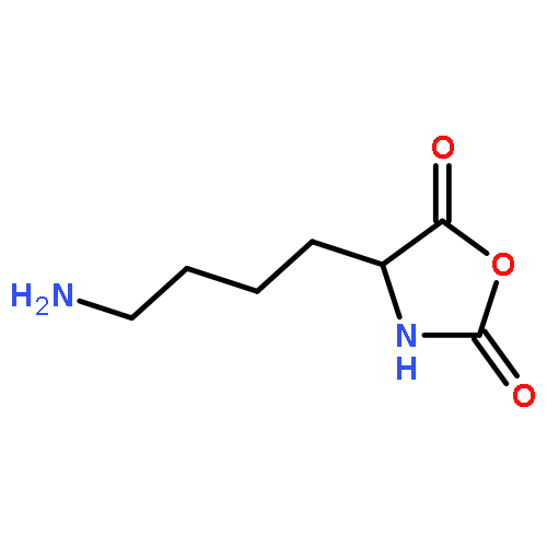 2,5-Oxazolidinedione,4-(4-aminobutyl)-