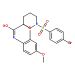 1-(4-bromophenyl)sulfonyl-N-(2,4-dimethoxyphenyl)piperidine-3-carboxamide