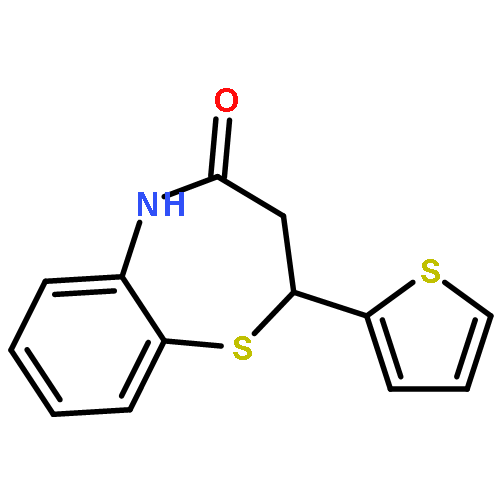 2-(Thiophen-2-yl)-2,3-dihydrobenzo[b][1,4]thiazepin-4(5H)-one