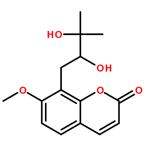 8-(2,3-dihydroxy-3-methylbutyl)-7-methoxy-2H-chromen-2-one